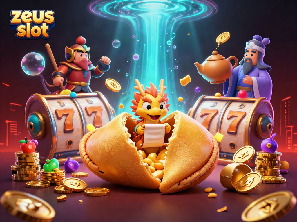 Experience the zeus slot with vibrant graphics and engaging game elements in this detailed illustration.