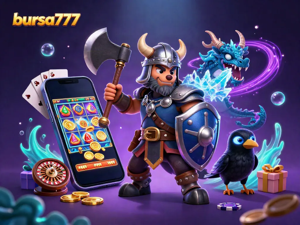 Bursa777 menghadirkan sensasi permainan slot online yang menggugah semangat dengan karakter dan simbol menarik.