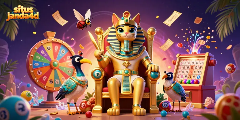 Permainan menarik di situs janda4d dengan karakter menarik dan elemen lotere yang dinamis.
