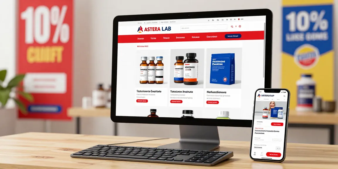 Shop premium Astera Lab products conveniently at Astera Shop, showcasing a variety of lab-tested steroids and discounts.
