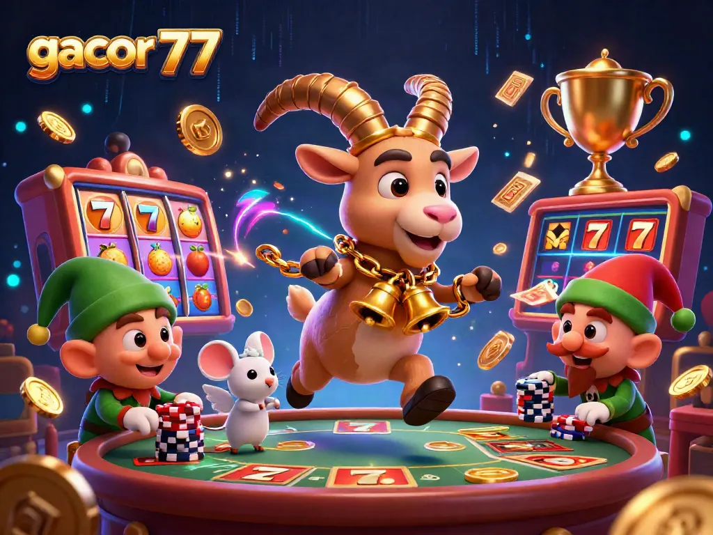 Menangkan jackpot gacor 77 dalam suasana kasino yang meriah dan menggembirakan