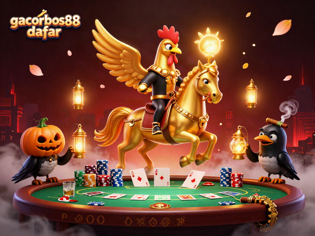 Experience excitement with gacorbos88 daftar illuminating the vibrant casino atmosphere.