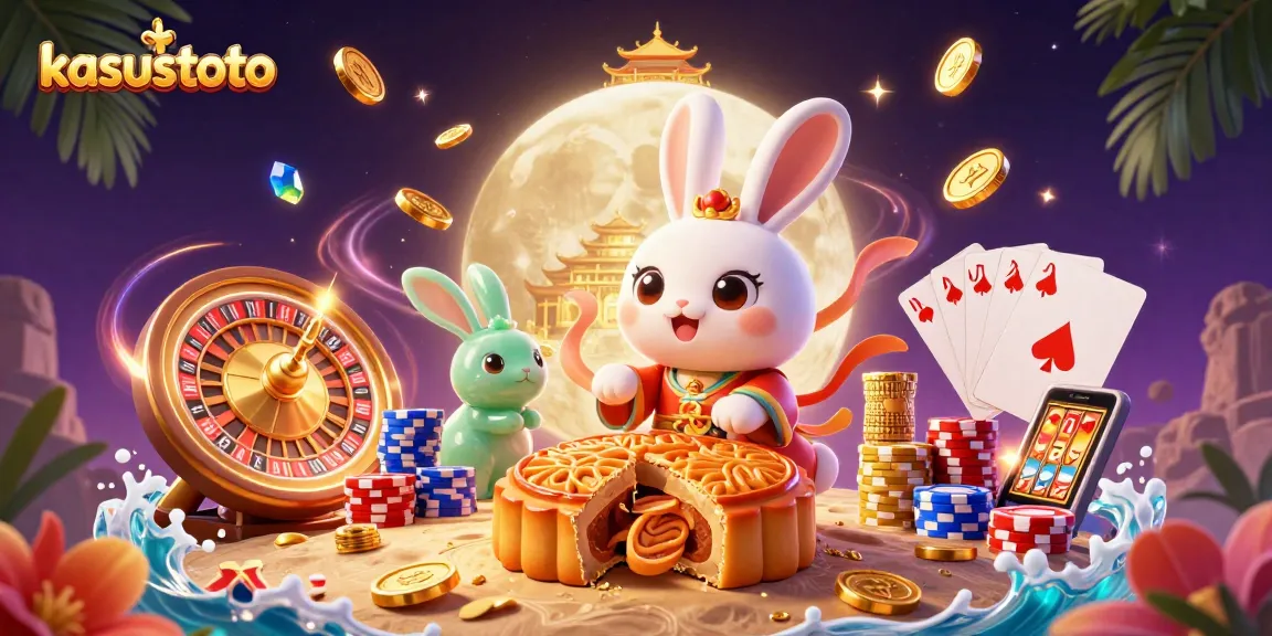 Kasustoto mengungkap chip poker di bulan bersama kelinci jade dan elemen kasino