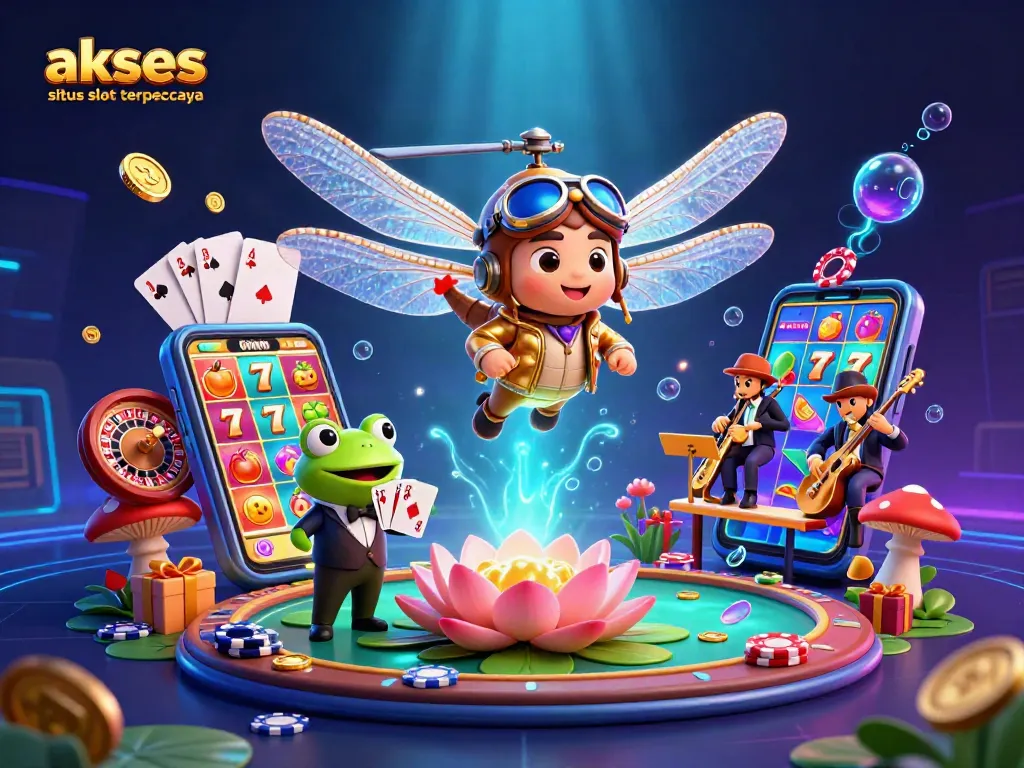 Mengakses situs slot terpercaya dengan permainan slot yang menampilkan konsistensi, RTP tinggi, dan peluang menang.