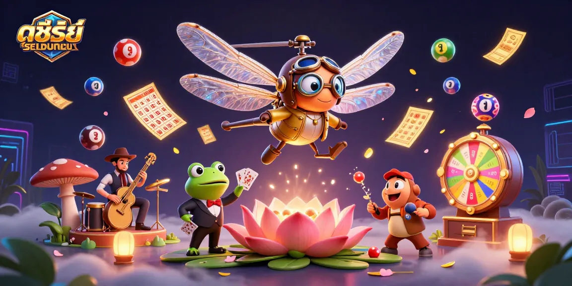 Experience ดูซีรี่ย์ออนไลน์ like never before as a dragonfly pilot navigates a lily pad casino, delivering winning vibes!