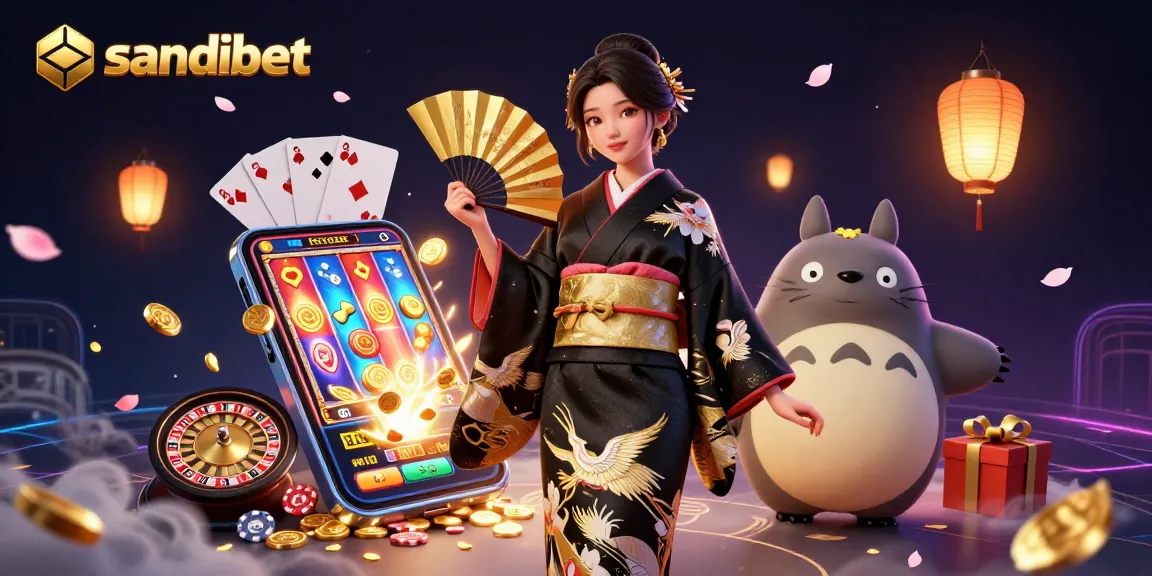 Engage in winning strategies with sandibet’s vibrant online gaming experience showcasing slots and casino themes.