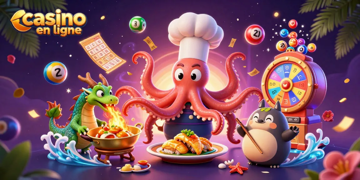 Découvrez l'univers du casino en ligne avec des personnages animés et des jeux captivants.