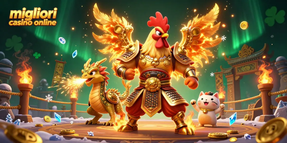 Partecipa all'azione emozionante dei migliori casino online con personaggi audaci ed elementi di gioco dinamici.