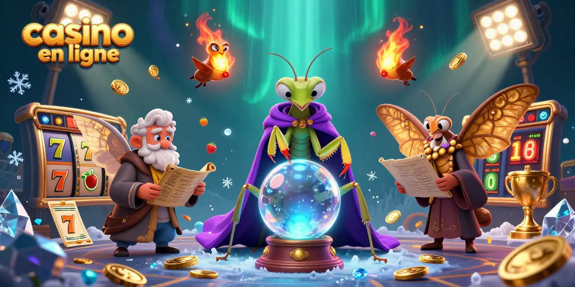 Explorez le casino en ligne avec des jeux de machines à sous captivants et des personnages mystiques.
