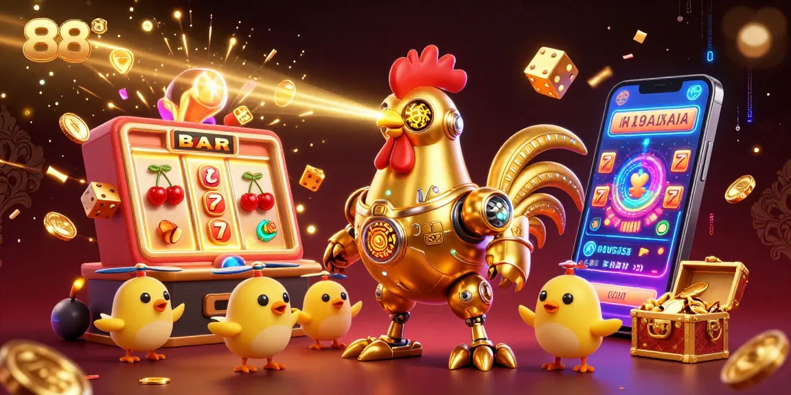 Engage with 88aa's thrilling gambling experience featuring unique casino elements and vibrant graphics.