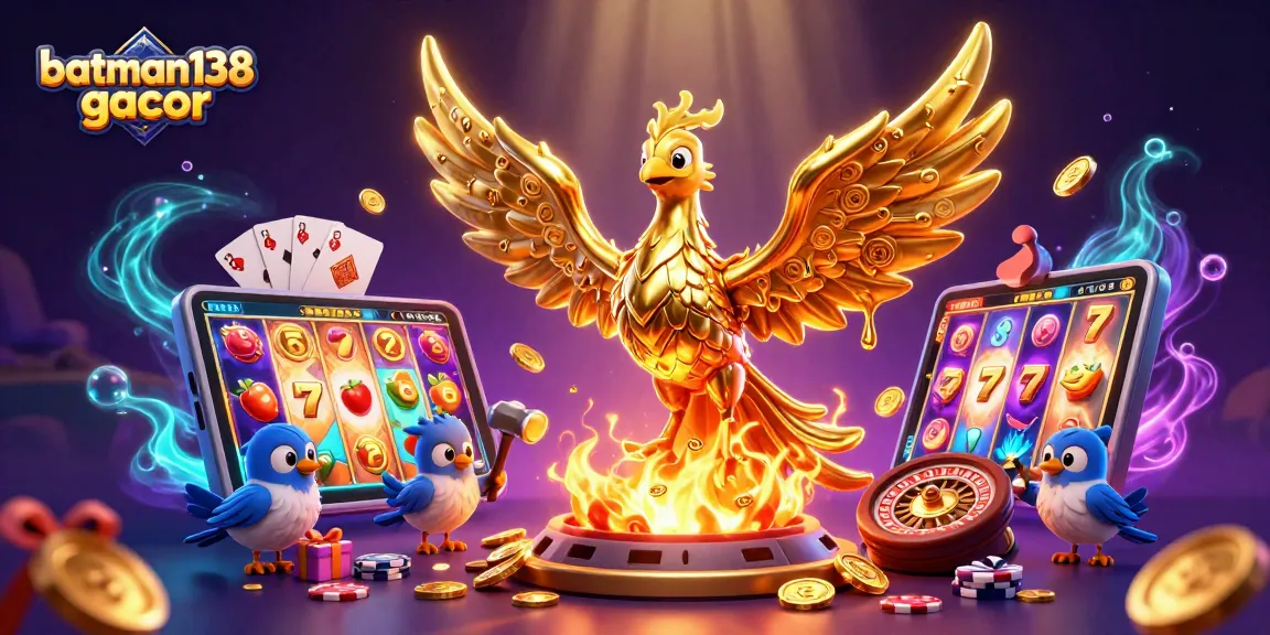 Experience the excitement of batman138 gacor with golden phoenix and dynamic slot game action!