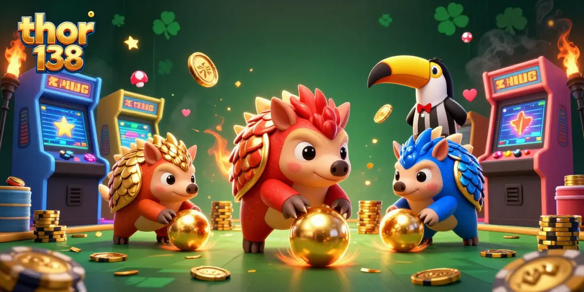 thor 138 menyajikan duel seru pangolin dalam permainan kasino yang menegangkan dengan tumpukan chip poker!