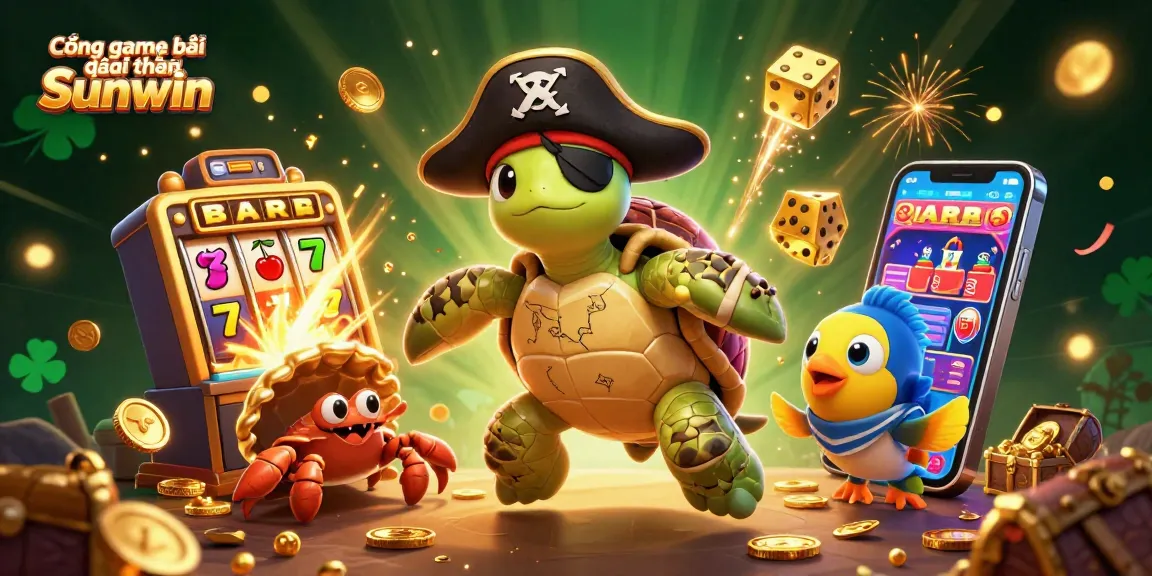 Experience the excitement of Cổng game bài đổi thưởng Sunwin with vibrant characters and thrilling game elements.