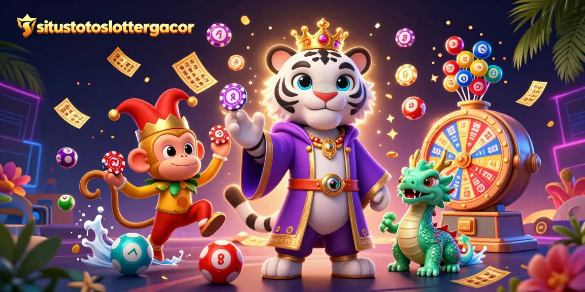 Experience thrilling jackpots on situstotoslottergacor with colorful lottery elements and exciting gaming action.